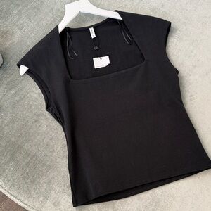 Chic Black Women's Blouse